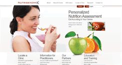 Desktop Screenshot of nutrigenomix.com